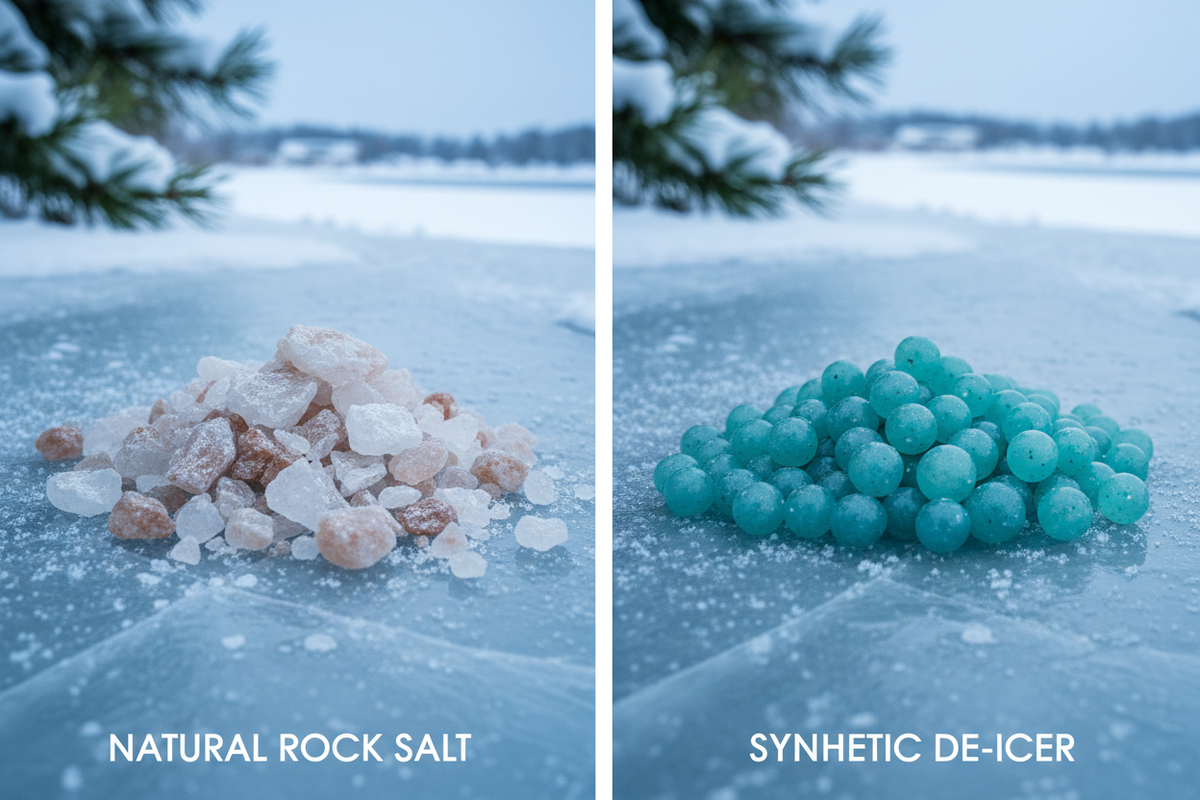 Rock Salt vs. Chemical De-Icers: Making the Right Choice
