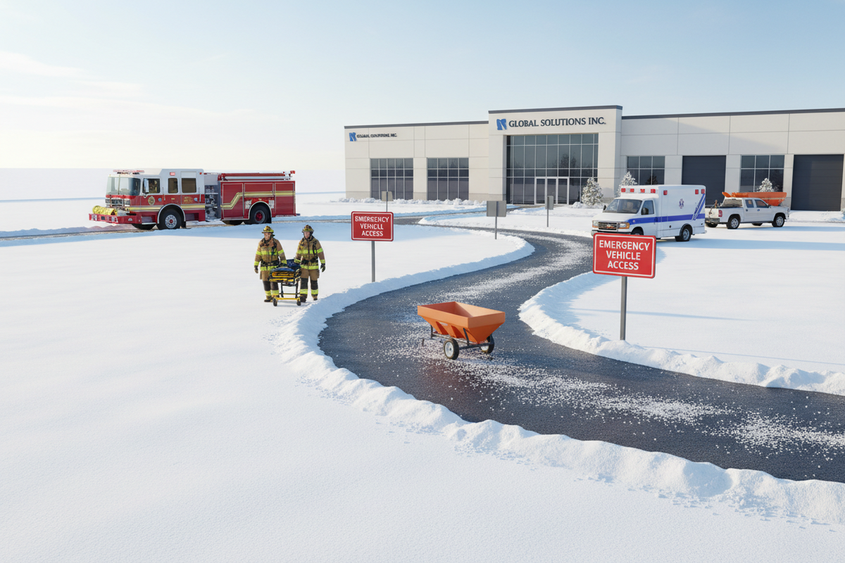 Emergency Vehicle Access: Ensuring First Responder Safety in Winter