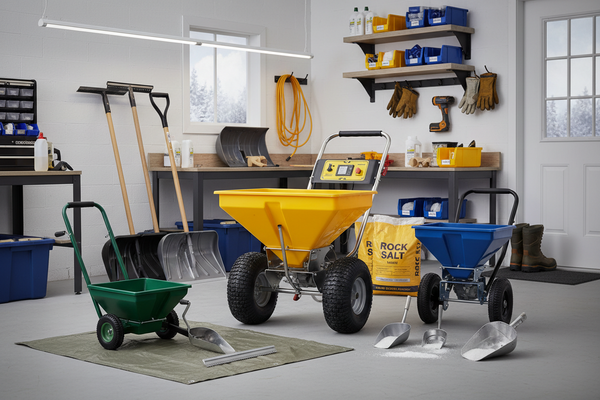 Rock Salt Equipment Guide: Choosing the Right Spreaders and Tools