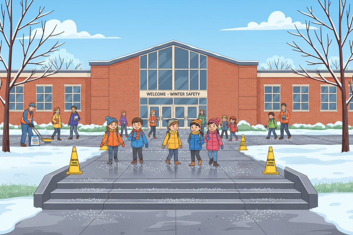 School Winter Safety: Protecting Students and Staff from Ice Hazards