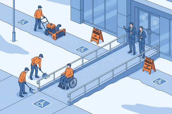 Winter Accessibility Compliance: ADA Requirements for Ice Management