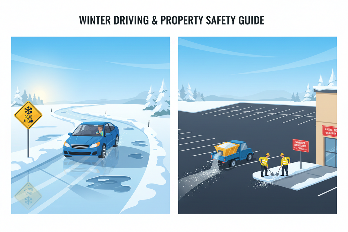 Winter Driving Safety: Navigating Icy Roads and Parking Lots