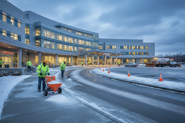 Winter Healthcare Facilities: Critical Ice Management for Hospitals