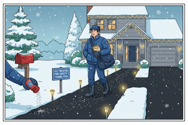Winter Mail Delivery Safety: Protecting Postal Workers and Couriers