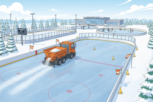 Winter Sports Facilities: Ice Management for Outdoor Recreation Areas