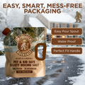SASQUATCH ROCK SALT™ Natural Ice & Snow Melt - 7,500 SQ FT