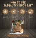 SASQUATCH ROCK SALT™ Natural Ice & Snow Melt - 7,500 SQ FT